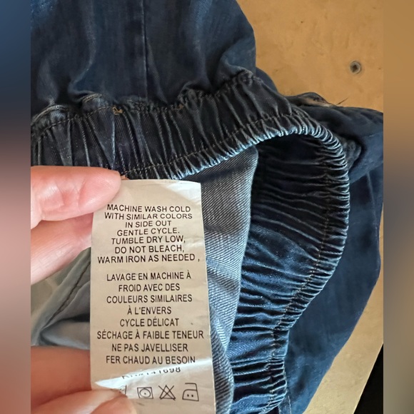 Ramy Brook Huc Chambray Cargo Joggers Size Small - Picture 12 of 15